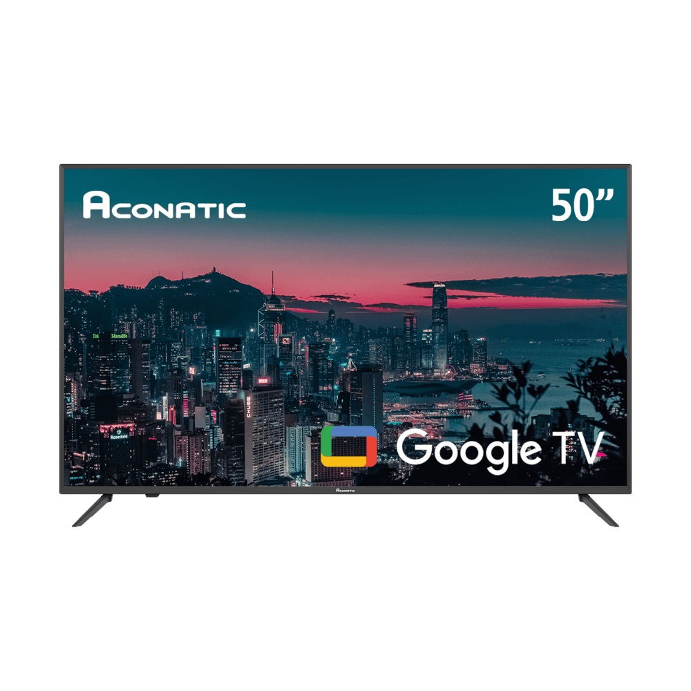 แอลอีดี ทีวี 50 นิ้ว ACONATIC 50US500AN  GOOGLE TV (รับประกัน 3 ปี)